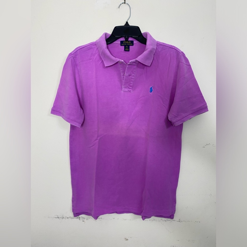 Polo Ralph Lauren Boys Pink Short Sleeve Polo Shirt Size Extra Large (XL)